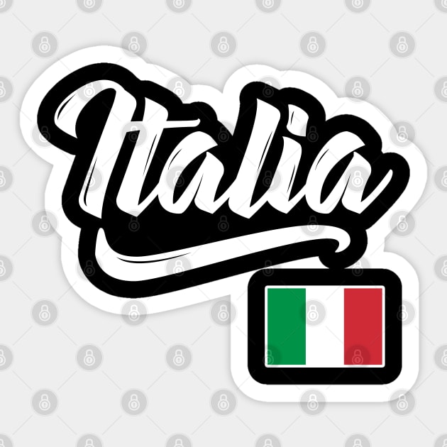 Italian Flag Italy Italian Italiano Heritage Sticker by E